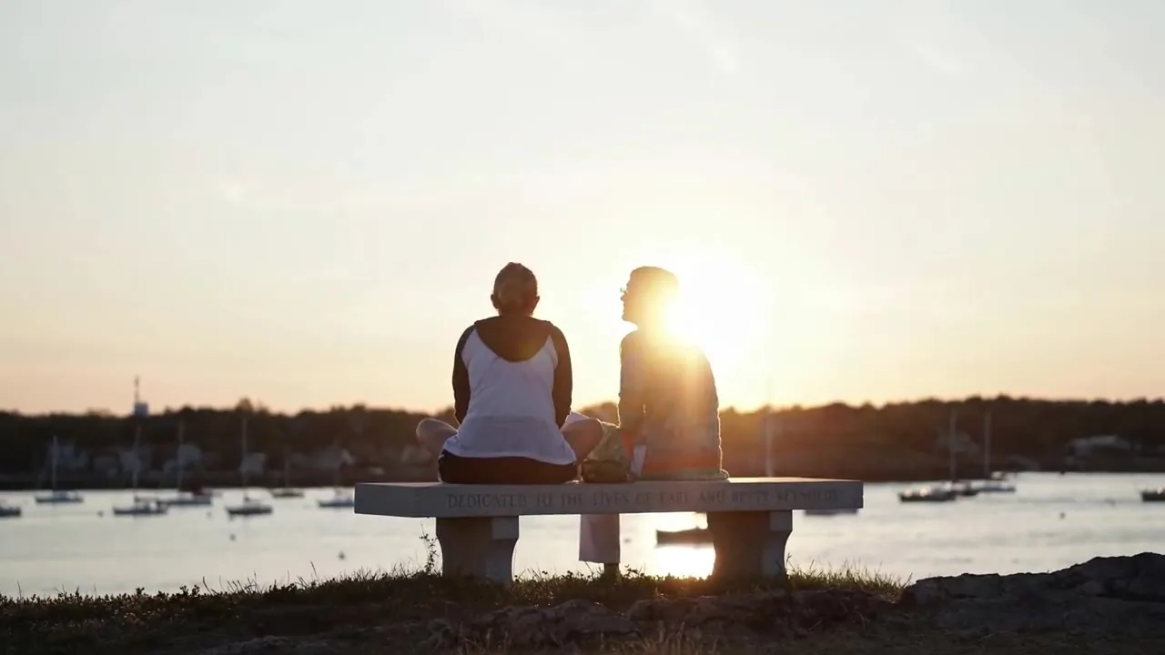 Family at golden hour — Teledris insurance care