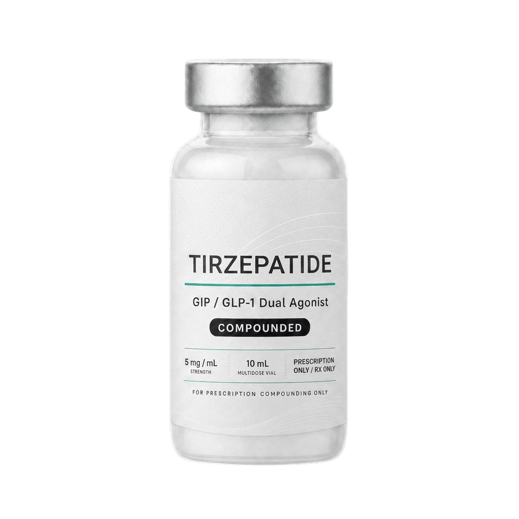 Vial de tirzepatida compuesta